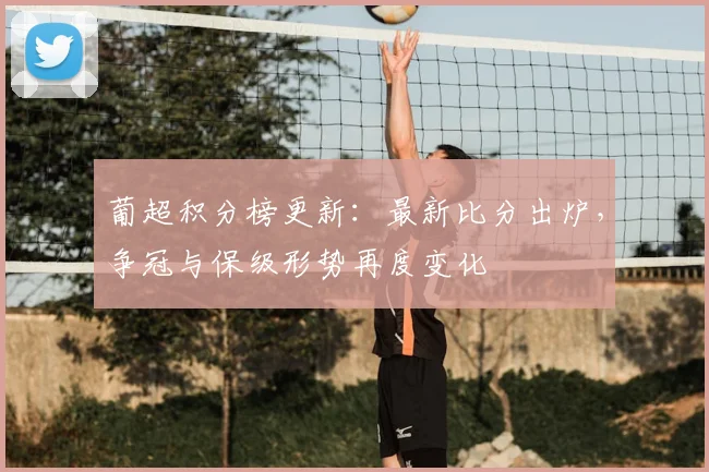 葡超积分榜更新：最新比分出炉，争冠与保级形势再度变化